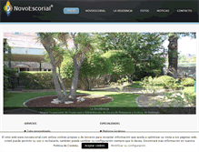 Tablet Screenshot of novoescorial.com